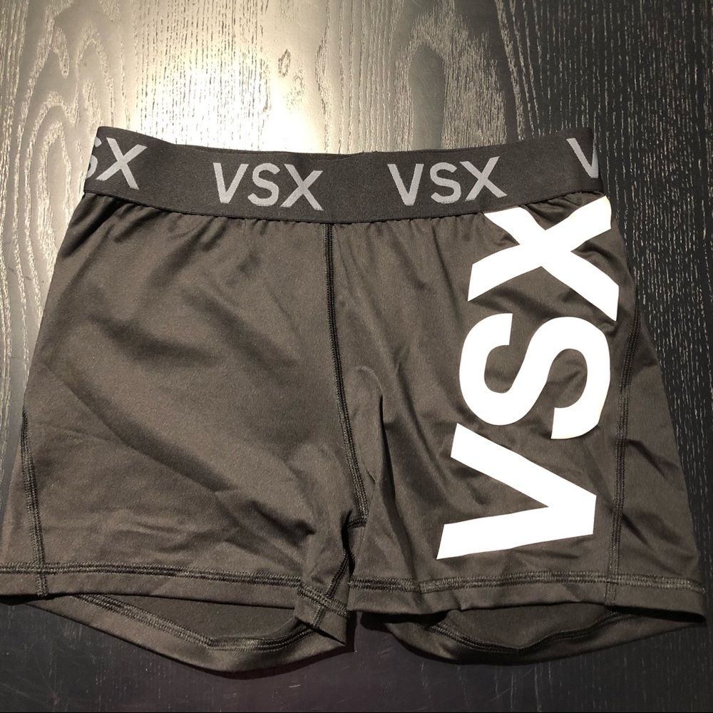 Victoria's Secret VSX Sport Black Athletic Fitness Shorts Size M